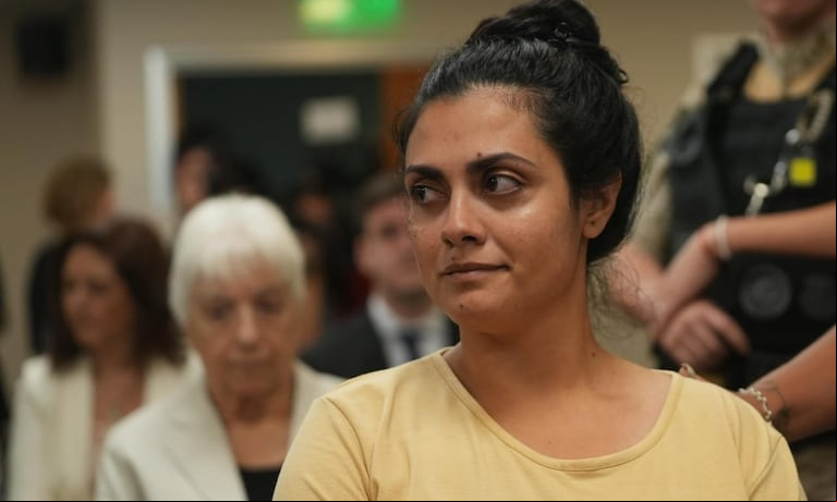 Juicio por la muerte de los bebés en el neonatal: el fiscal dijo que "hay mucha prueba" contra la enfermera. (Foto: gentileza Lucio Casalla / El Doce)ñ