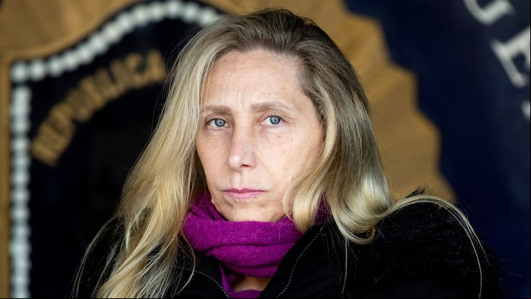 Karina Milei se reunió con los diputados Santilli y Ritondo. Del encuentro también participó Guillermo Montenegro. (Foto: AFP/Tomás Cuesta).