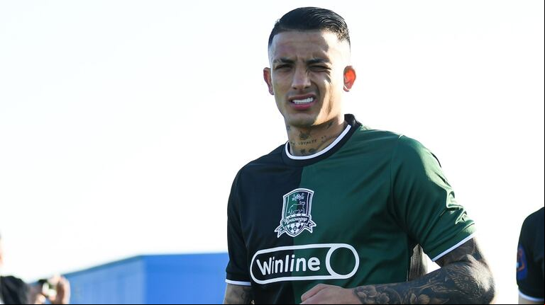 Kevin Castaño es el nuevo refuerzo de River. Llega al club a cambio de 4 millones de dolares por el 50 por ciento del pase. (Instagram Kevin Castaño)