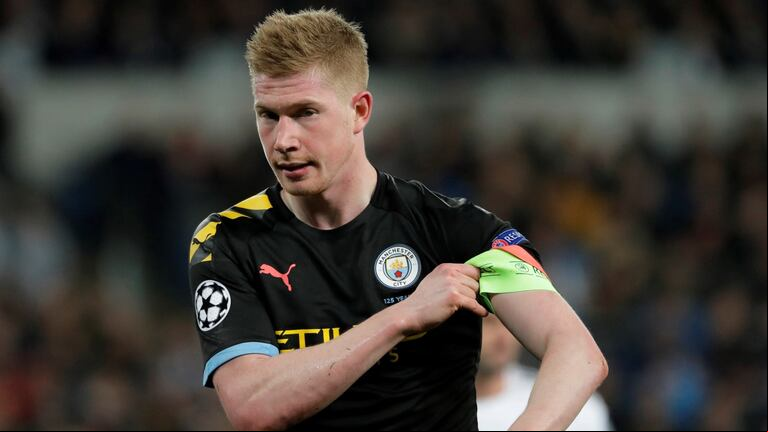 Kevin de Bruyne abrió la puerta para irse del Manchester City. (Reuters)