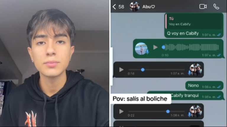 La abuela de Siriano mandó un audio particular que se viralizó en las redes. (Captura: TikTok/@sirianog)