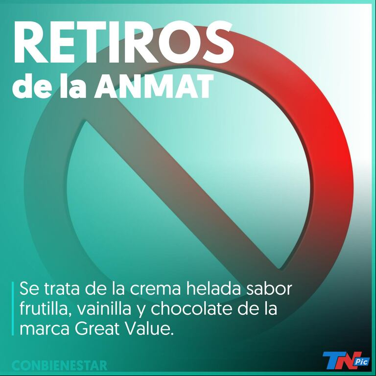 La ANMAT retiró de forma preventiva un lote de helado de una reconocida cadena de supermercados