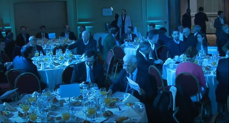 La Asociación Empresaria Argentina celebra sus 20 años con una jornada bajo el lema “El sector privado es el factor clave para el desarrollo”. (Foto: Captura)