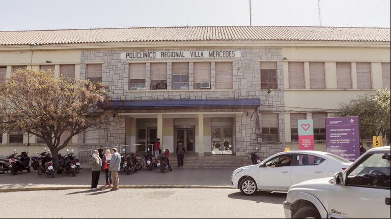 La beba continúa internada en el  Policlínico Regional Juan Domingo Perón de San Luis. (Foto: Gobierno de San Luis)