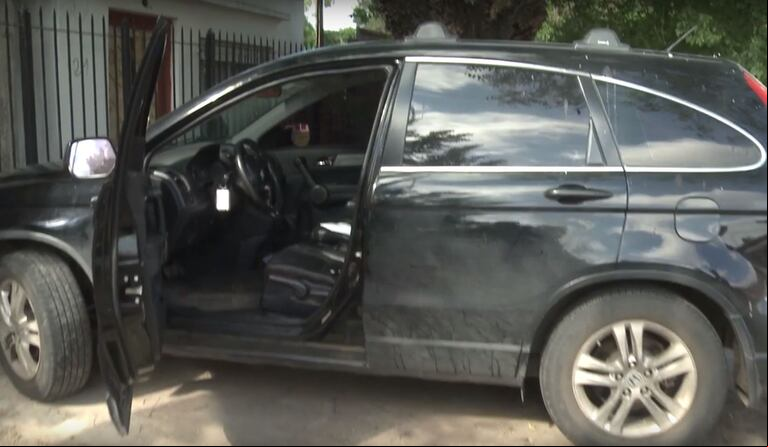 La camioneta que estaba lista para detonar. (Foto: captura de video).