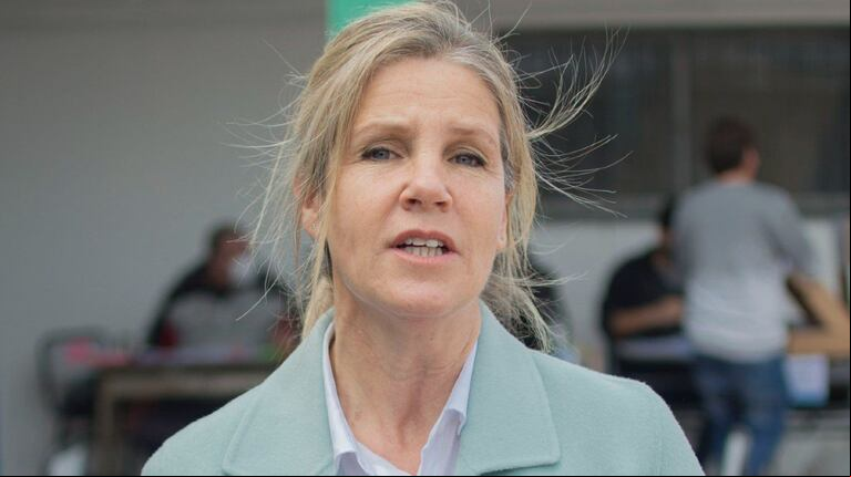 La candidata de Mas Valores, Cynthia Hotton (Foto: Twitter/ @CynthiaHotton).