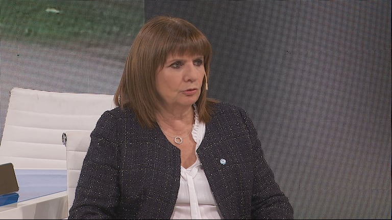 La candidata presidencial de Juntos por el Cambio, Patricia Bullrich, habló sobre los robos a comercios (Foto: TN).