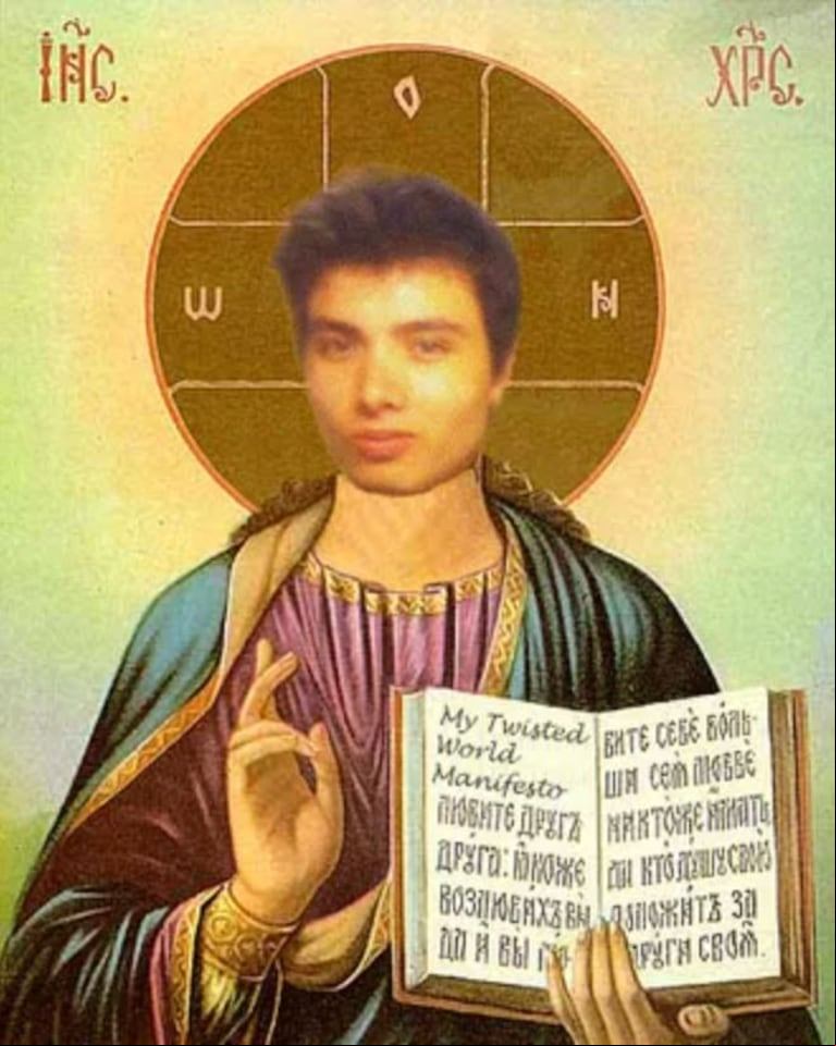 La "canonización" en foros misóginos de Elliot Rodger. (Foto: Archivo Reddit / Ilustración / Jim Cooke)