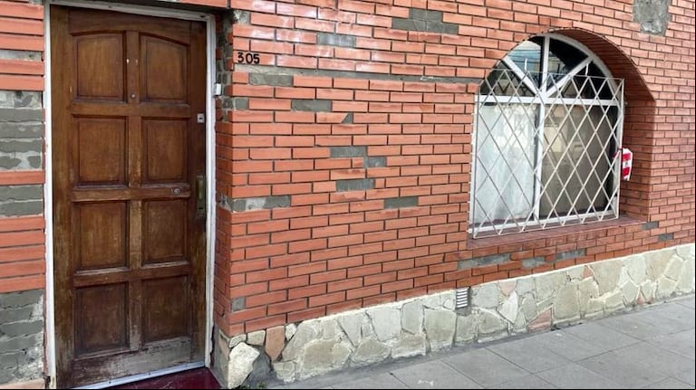 La casa donde ocurrió el crimen. (Foto: gentileza ADN Sur).