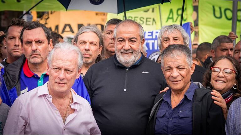 La CGT anunció una nueva movilización para el 30 de abril. (Foto: Leandro Heredia/TN.)