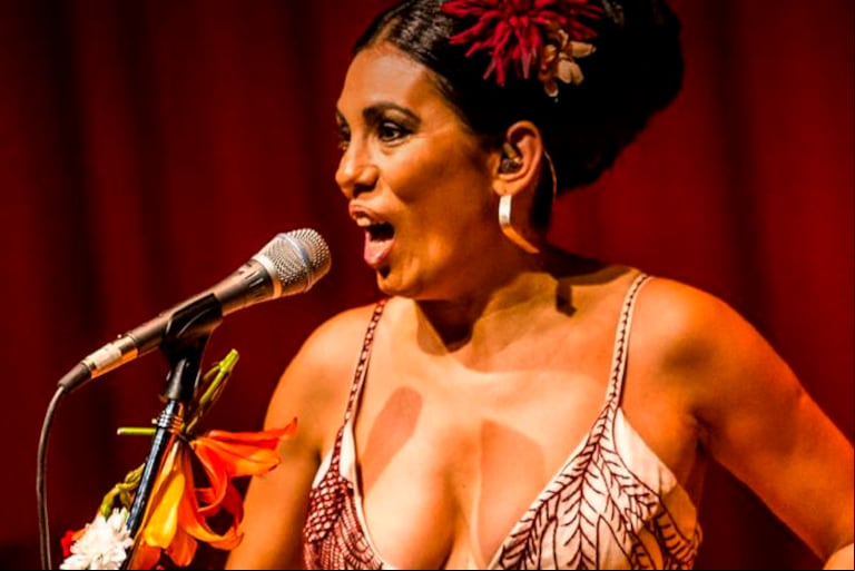 La Charo, del dúo Tonolec. (Foto: La Usina del Arte).