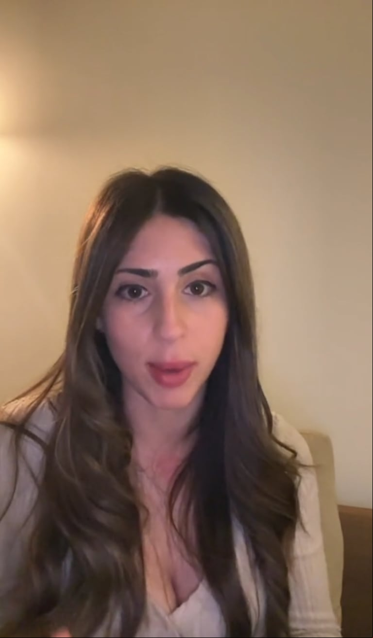 La chica aseguró que gasta alrededor de $2.400.000 por mes y sorprendió a todos. (Foto: Captura TikTok/@agus_ruiiz99)