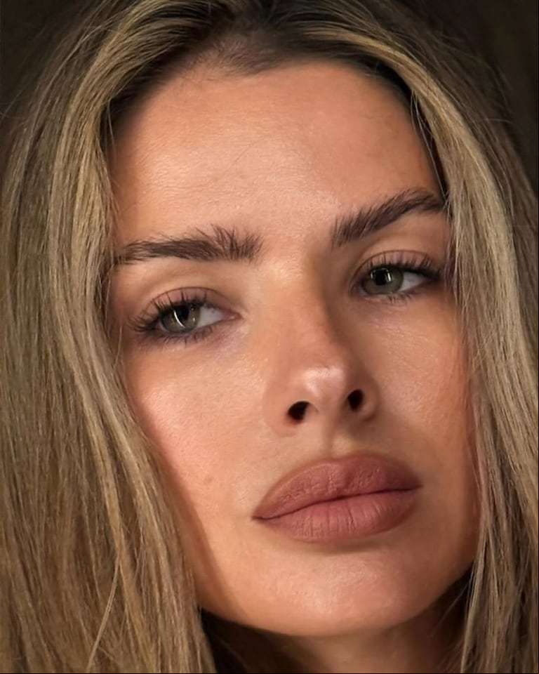 La China Suárez mostró de cerca su apuesta de make up. (Foto: Instagram/@sangrejaponesa)