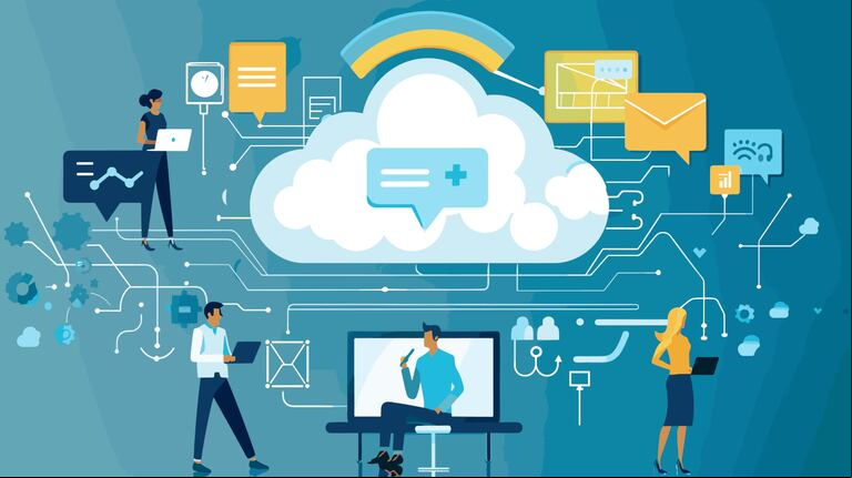 La computación en la nube, o cloud computing, es un modelo de servicios digitales a través de Internet. (Imagen: AdobeStock)