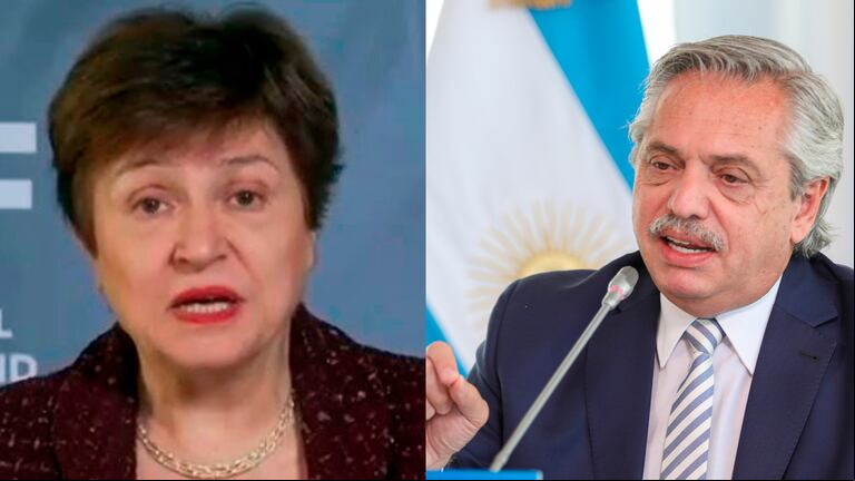 La directora gerente del FMI, Kristalina Georgieva, se refirió a las negociaciones con el gobierno de Alberto Fernández
