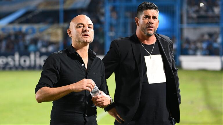 La dupla técnica de Platense tiene historial positivo frente al Muñeco Gallardo (Foto: Prensa Platense).