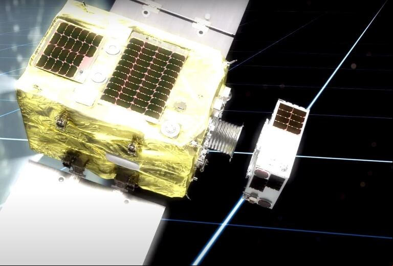 La empresa Astroscale probará su sistema en una misión que se extenderá hasta septiembre u octubre.