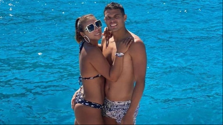 La esposa de Thiago Silva le pidió que se haga una vasectomía. (instagram)