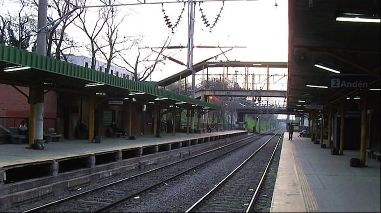 La estación de Tren de Turdera, de la línea Roca. (Foto: Temperley Web)
