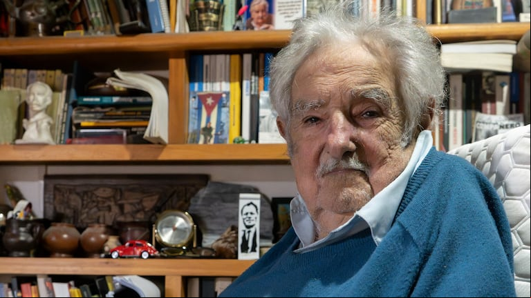 La familia del expresidente uruguayo José “Pepe” Mujica aseguró que está con cuidados paliativos. (Foto: EFE)