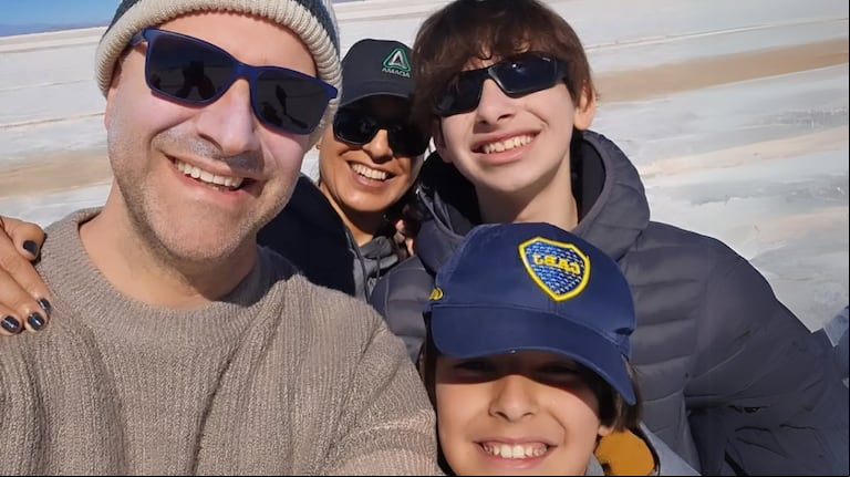 La familia que fue encontrada muerta en Villa Crespo. (Foto: Instagram Laura Leguizamon).