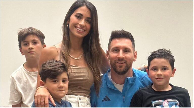 La foto de Antonela Roccuzzo que sorprendió a todos en las redes sociales. (Foto: Instagram/antonelaroccuzzo).