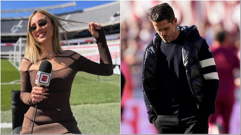 La fulminante crítica de Morena Beltrán al planteo que hizo Fernando Gago en el Superclásico (Foto: IG/@morenabeltran10/AP)
