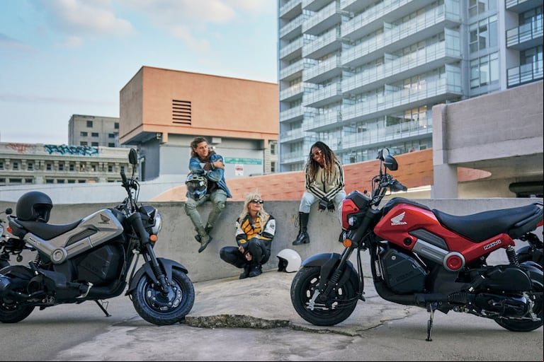 La Honda Navi está pensada para la circulación en la ciudad (Foto: Honda).
