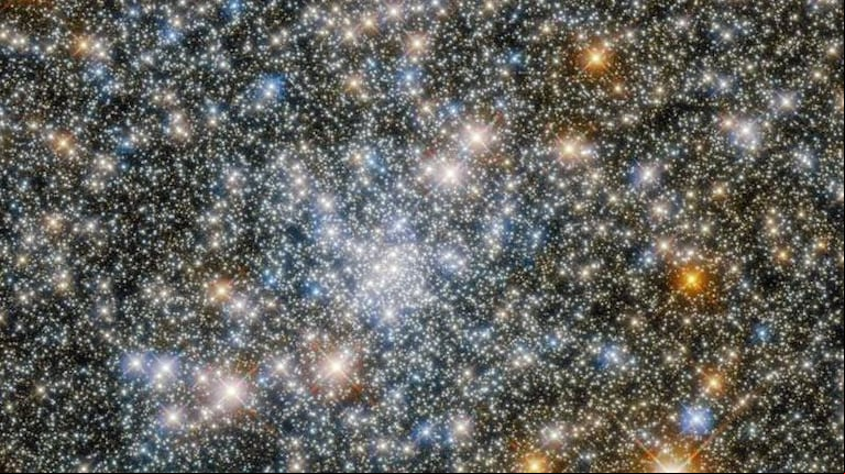 La imagen captada por el James Webb que da cuenta de los gigantes celestiales. (Imagen: James Webb).