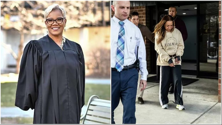 La jueza Sonya McKnight fue condenada a más de 13 años por intentode asesinato. (Foto: Facebook/Sonya McKnight/AP/Sean Simmers).