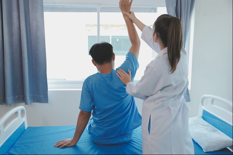 La kinesiología respiratoria se realiza en pacientes que están internados. (Foto: Adobe Stock)