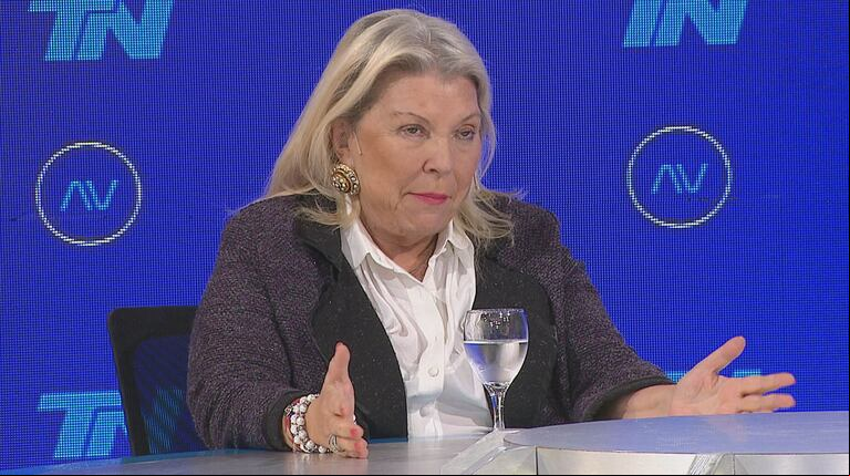 La líder de la Coalición Cívica, Elisa Carrió, sufrió una descompensación en Santa Fe. (Foto: captura A dos voces).