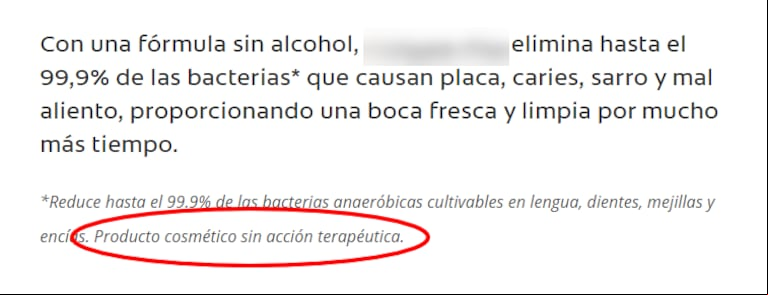 La mayoría de los enjuagues bucales disponibles en el mercado sin prescripción médica tienen concentraciones de flúor que son inferiores a las pastas dentales (Captura de pantalla)