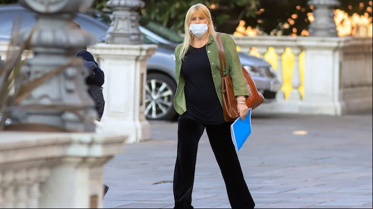La ministra de Justicia negó que Cristina “haya brindado con champagne” tras el fallo de la Corte. Créditos: NA.