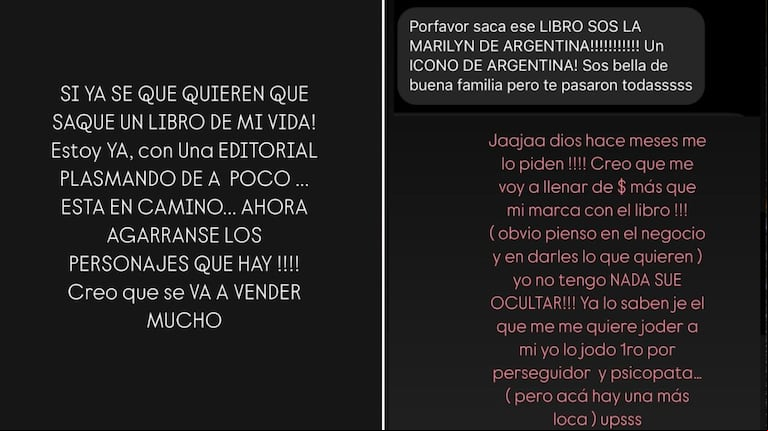 La modelo aseguró que su libro tendrá personajes que generarán muchas repercusiones. (Foto: Instagram/@sofiaclericiok)
