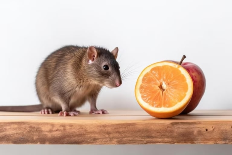 La naranja es el peor enemigo de las ratas. (Adobe Stock)