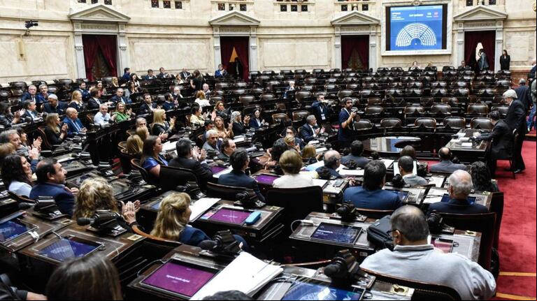 La oposición impulsa el tratamiento del escándalo de Libra en sesión en Diputados. (Foto: Diputados)
