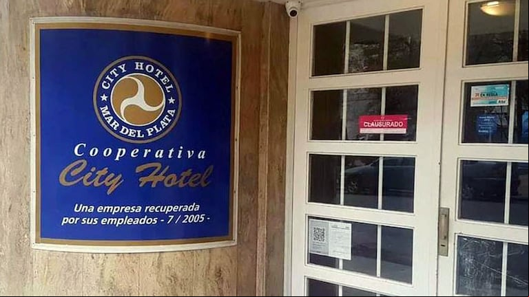 La organización funcionaba en el Hotel City, en pleno centro marplatense. (Foto: gentileza 0223).
