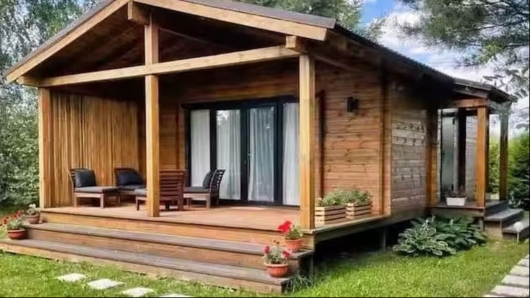La propiedad puede servir también como un hotel o una oficina. (AliBaba)