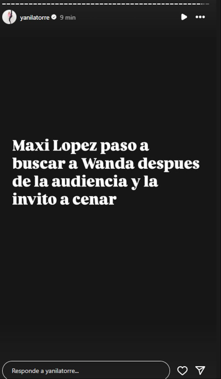 La propuesta de Maxi López a Wanda Nara según Yanina Latorre (Foto: Instagram/yanilatorre)
