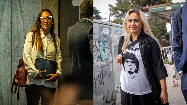 La psiquiátra Agustina Corvachov y Verónica Ojeda (Fotos: Leandro Heredia/TN.)