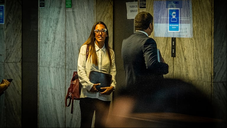 La psiquiatra Agustina Cosachov es una de las más complicadas en el juicio. (Foto: Leandro Heredia / TN).