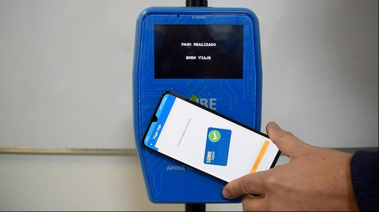La Sube Digital es una de las formas de pagar el transporte público y pronto se sumarán las tarjetas y billeteras. (Foto: Ministerio de Transporte).