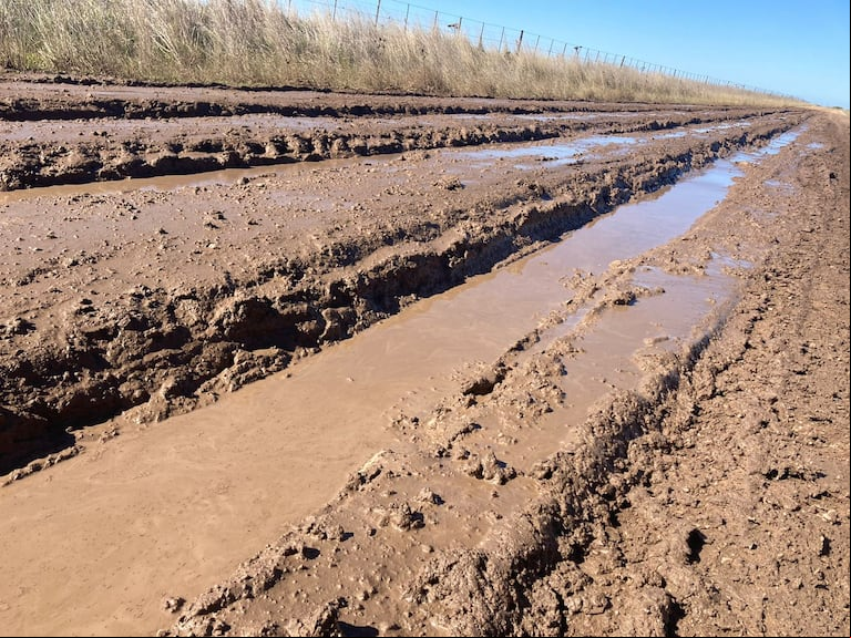 La tasa vial es una de las principales quejas de los productores; en muchos distritos, los caminos rurales siguen intransitables.(Foto: Daniel Barcellandi).