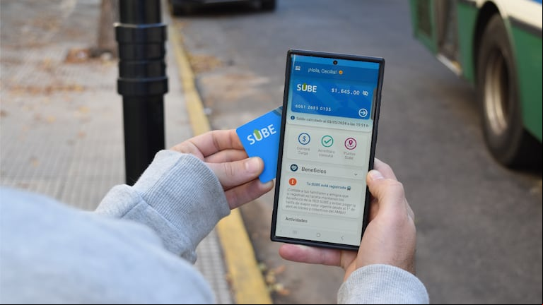 La tecnología NFC es la que permite que podamos cargar la SUBE desde el celular. (Foto: Argentina.gob.ar).