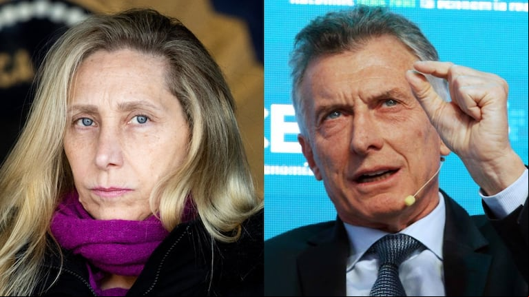 La titular de LLA, Karina Milei, y el presidente del PRO, Mauricio Macri, están enfrentados y eso dificulta un avance en las negociaciones por un acuerdo electoral. (Foto: AFP/NA)