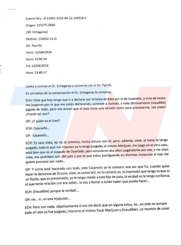 La trama detrás de la orden de Parrilli para presionar a la Justicia