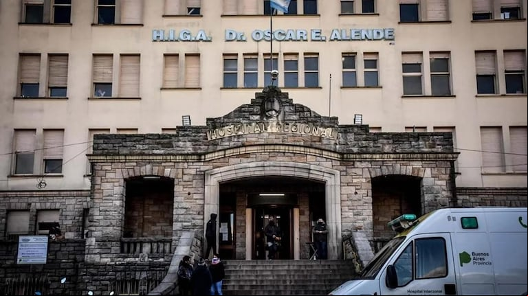 La víctima estuvo internada en el Hospital Interzonal General de Agudos de Mar del Plata. (Foto: gentileza 0223)