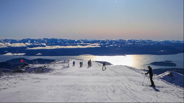 La vista desde el Cerro Catedral. (Foto: Cerro Catedral Alta Patagonia)