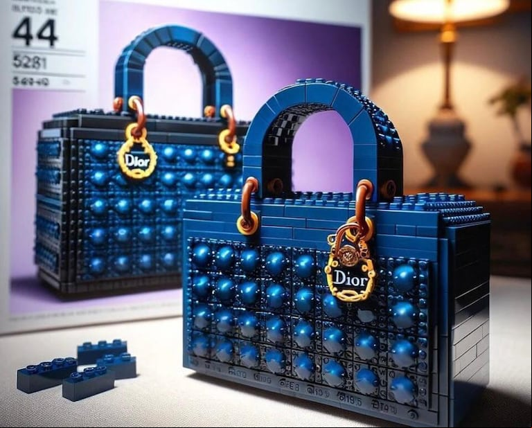 Lady Dior, la cartera favorita de Lady Di, también entró en el juego. (Foto: @thegestreon)